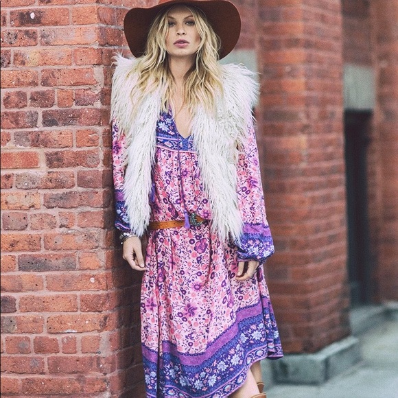 spell boho blossom dress Aurora Boho Dress by Spell and the Gypsy Collective at Free People, Blue, XS